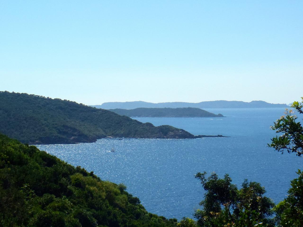 Vue sur les îles